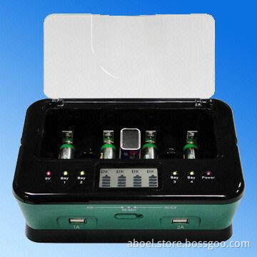 Universal Battery Charger with USB Output